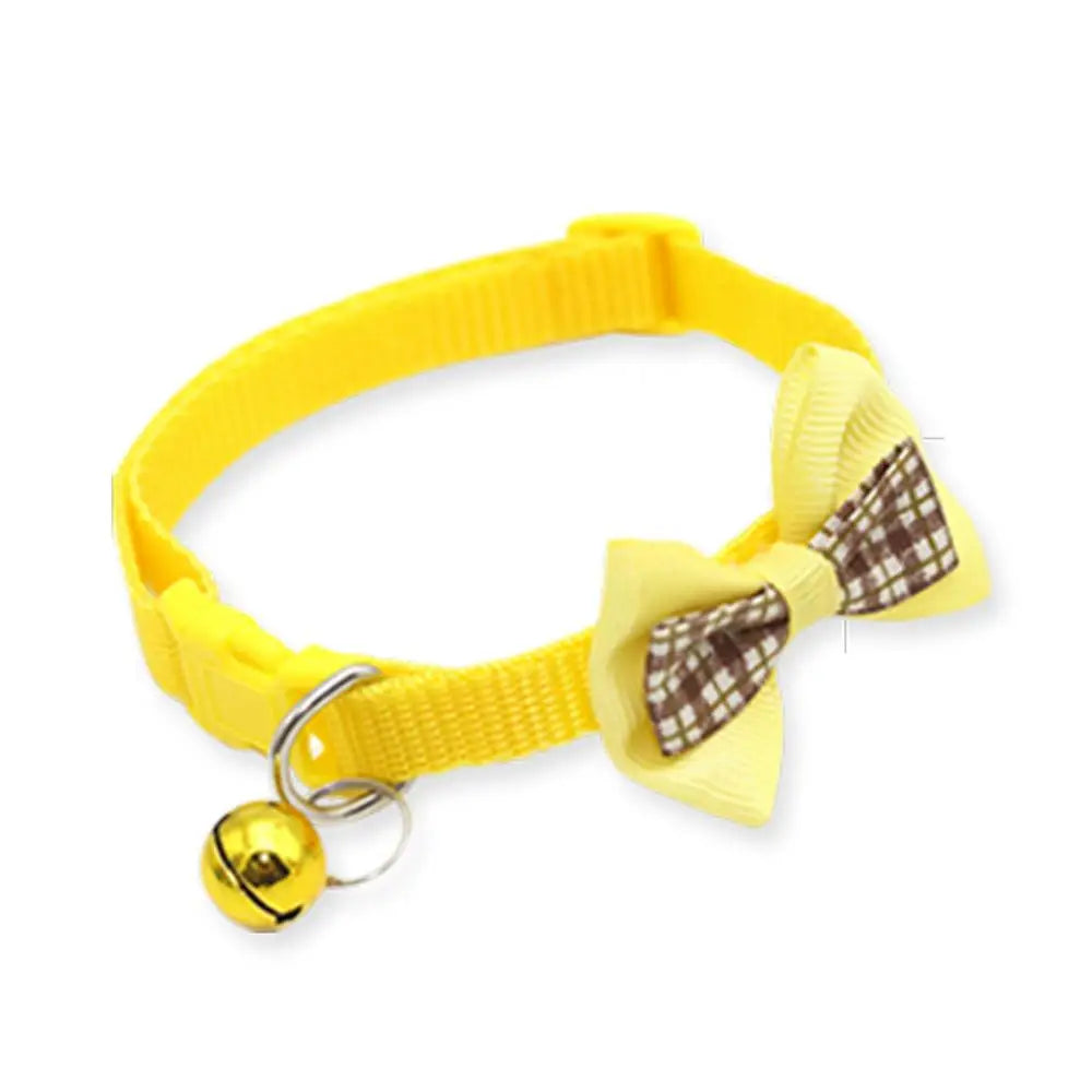 Colorful Cute Bow Collar