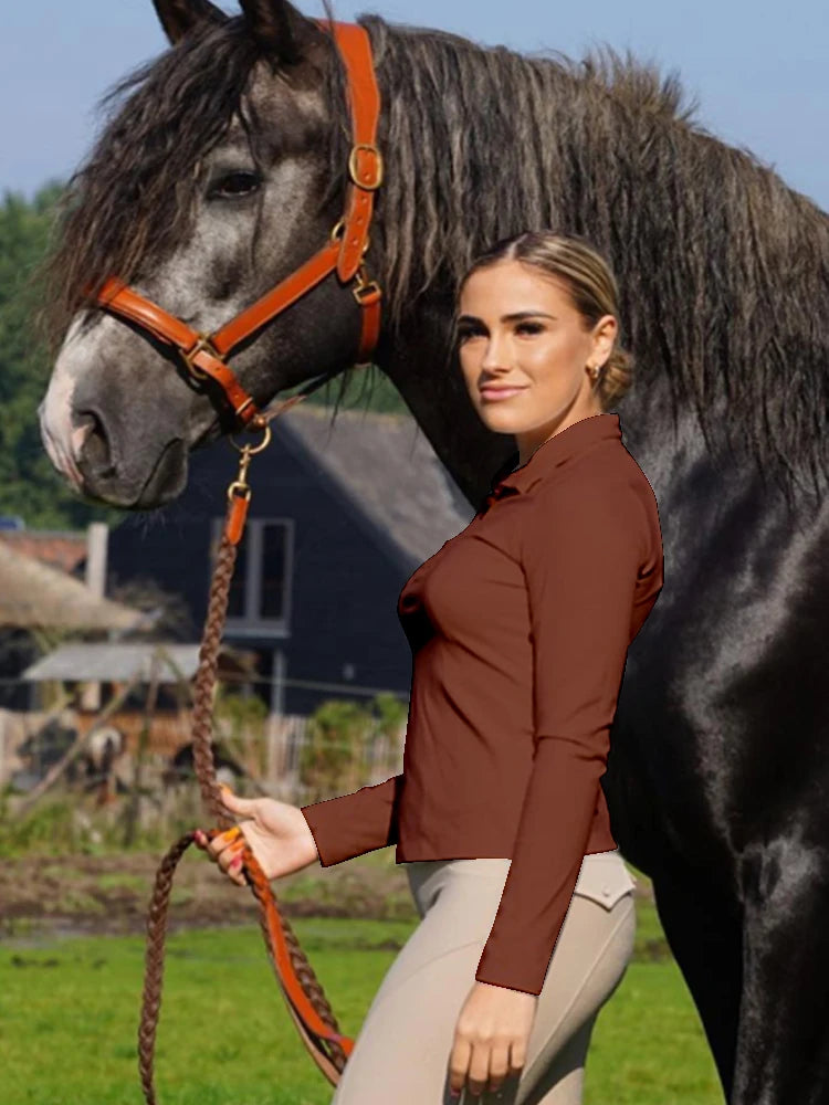 Woman's Horse Riding Shirt
