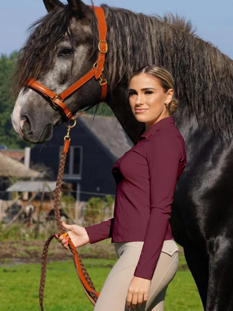 Woman's Horse Riding Shirt
