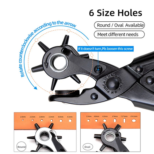 Leather Belt Hole Punch
