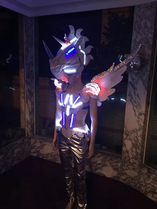 Unicorn horse head