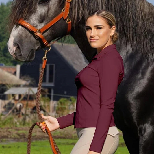 Woman's Horse Riding Shirt