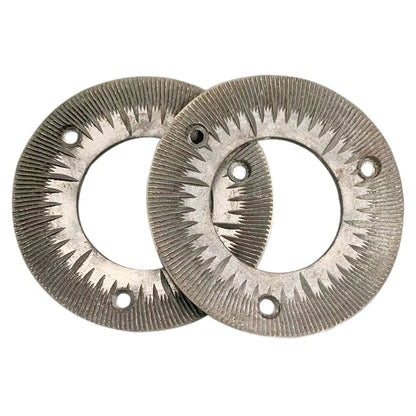 2PCS Grinding Sheets for 3000W Electric Grain Mill Heavy Duty Commercial Grain Grinder Machine