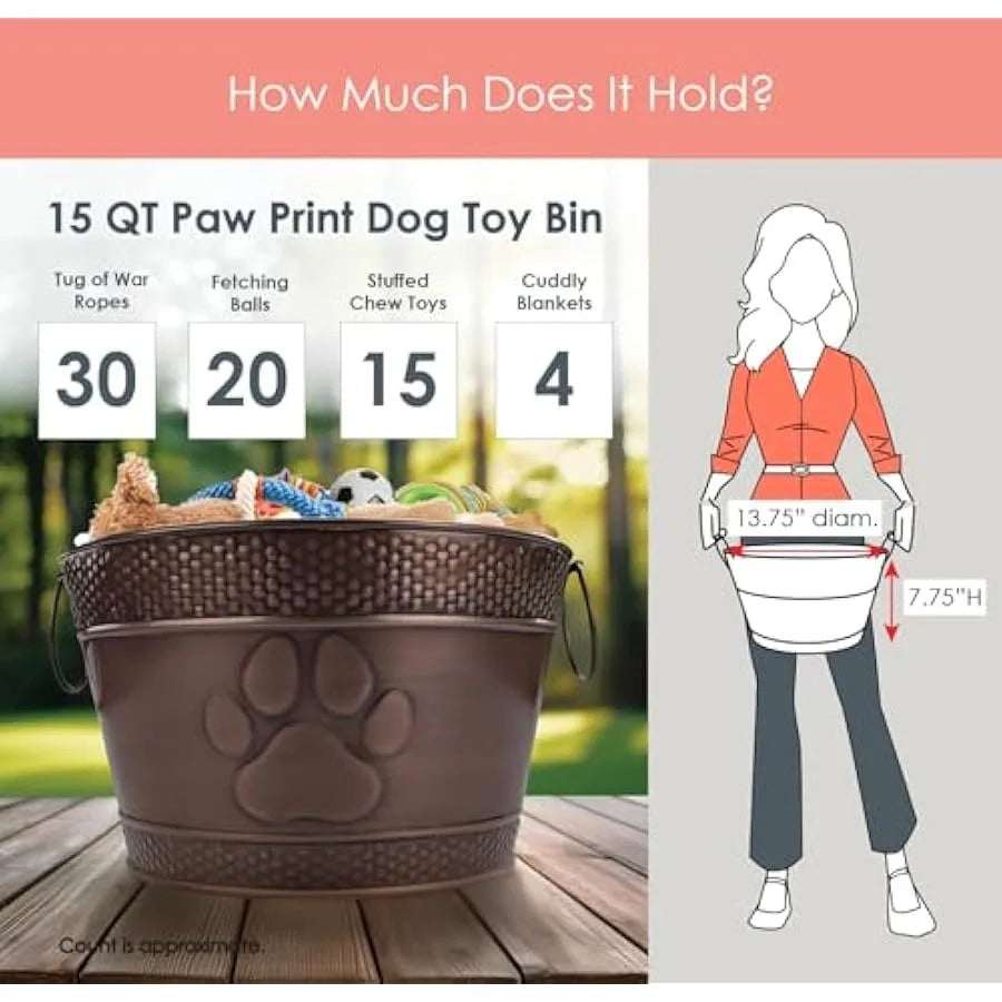 Indestructible Toy Bin