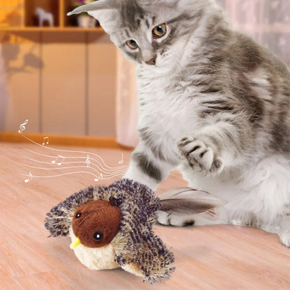 Flying Bird Cat Toy